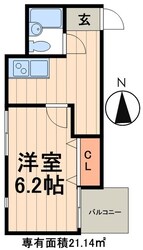 イースタイル鎌倉の物件間取画像